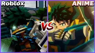 Final War Deku Vs Anime Showcase(Improved) | Roblox | Heroes Battlegrounds