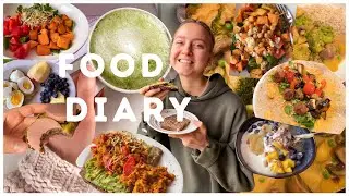 REALISTIC FOOD DIARY in Lockdown - Delicious & Healthy Food and Lots of Recipe Ideas