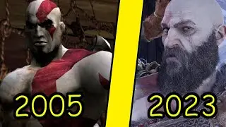 ЭВОЛЮЦИЯ серии ИГР GOD OF WAR (2005-2023)