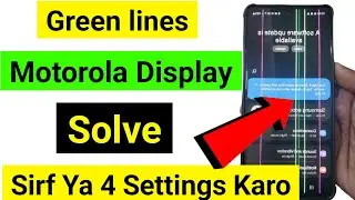 🥳how to fix green line on motorola | moto g52 green line problem solution | moto green line issue 🔥