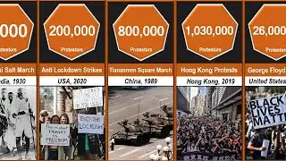 Biggest Protests Comparison