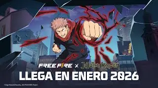 Free Fire × Jujutsu Kaisen llegará en enero 2026 | Garena Free Fire LATAM