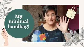 What’s inside my purse | Minimal Handbag | Daily essentials