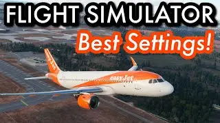 FS2020: The BEST Settings For AWESOME Flight Sim Graphics  + More FPS! (Mid-Range PC)