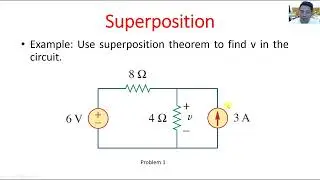 Superposition Theorem - Electrical Circuits DC