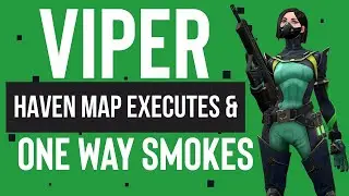 BEST VIPER VALORANT EXECUTES ON HAVEN MAP !!!! | ONEWAY VIPER VALORANT