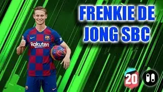 FRENKIE DE JONG ALL STAR PACYBITS ALL SBCS SOLUTIONS *TUTORIALS* PACYBITS FUT 20