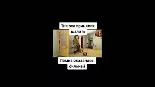 Тимоха шалит с розой