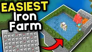 The BEST Iron Farm Minecraft Bedrock 26.1+ (2026)