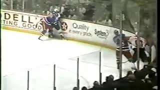 Craig Berube punches linseman Kevin Collins & Berube vs Lindy Ruff & Acton challenges Troy Mallette
