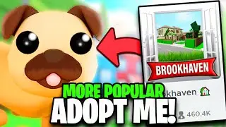 BROOKHAVEN vs ADOPT ME What is MORE POPULAR 🐶