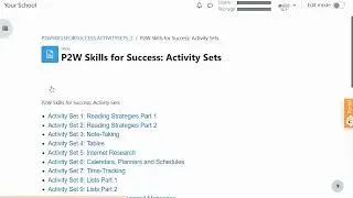 How to import P2W Common cartridge materials into Moodle