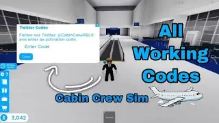 All Working Codes In Cabin Crew Simulator (June 2022)  (Roblox)