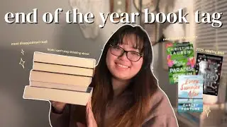 end of the year book tag | my favourites, disappointments + 2025 reading goal 📚