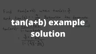 Find tan(a + b) given that tan(a) = 3/7 and tan(b) is -9/sqrt(115). Rationalize the denominator.