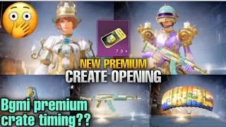 PUBG PREMIUM CRATE OPENING TRICKS | NEW PREMIUM CRATE OPENING PUBG | PUBG MOBILE CRATE OPENING TRICK