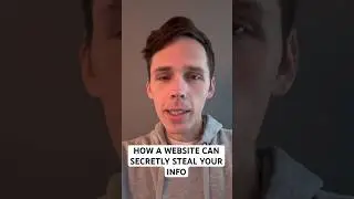 HOW A WEBSITE CAN STEAL YOUR INFO (easy)
