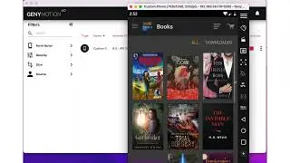 Use Epubor Kindle Converter to Convert Recent Kindle Books on Mac (Genymotion + Android 9)
