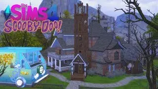 The Sims 4- Scooby Doo Mansion| Speed Build