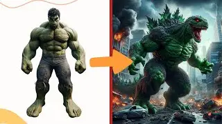 AVENGERS But GODZILLA VENGERS 🔥 All Characters (marvel & DC) 2024 💥 #avenger #marvel #aigenerated