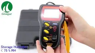 TES AFLEX-6300 Graphic Power Quality Analyzer Power Analyzer