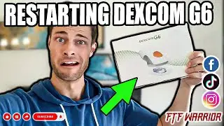 How To RESTART A Dexcom G6 Sensor! (Easiest Version)
