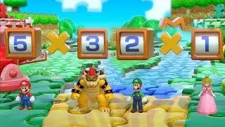Super Mario Party - All Brainy Minigames