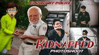 Kidnapped Photoshoot Concept 🔥 | Caught By Police | Creative Photoshoot Idea 2022