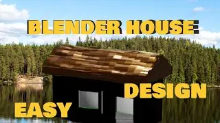 basic design of a HOUSE in BLENDER !