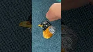 Putting in the final highlights