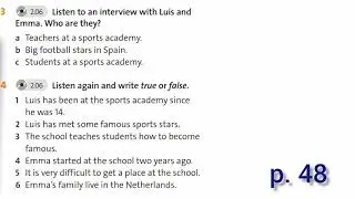 English Plus 8. Module 4. Ex 3,4 p 48 SB