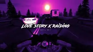 Love Story X Riding - Gameplay || Aesthetic Status Video ( Slowed & Reverb )