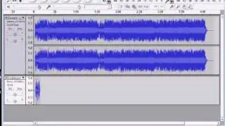 audacity: opname verwijderen