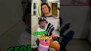 Didn’t know he played hockey… 😂