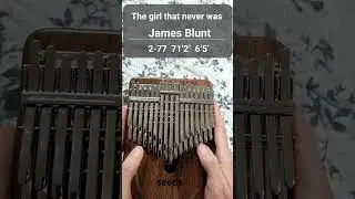 James Blunt - "The Girl That Never Was" ||| Ellin Kalimba cover with tabs