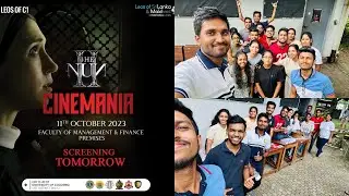 Campus එකේ Film එකක් පෙන්නුවා 😊🎬