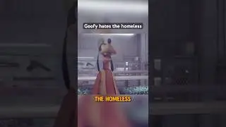 Goofy hates the Homeless #gaming #memes #goofy