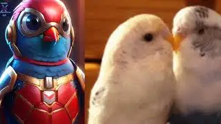 Love Bird as Avengers - Marvel, DC Hero All Character – Be Amazed! #marvel #avengers #dc #lovebird