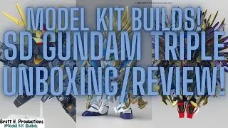 Model Kit Builds #121 | SD Ex-Standard & SDW Heroes | The Triple SD Gundam Unboxing/Review!