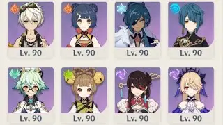 3.4 Spiral Abyss Floor 12 - 4 Star Characters & Weapons ｜ Genshin Impact