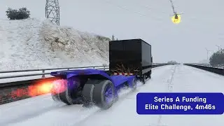 GTA Online - Series A Funding Elite Challenge, 4m46s, Snow