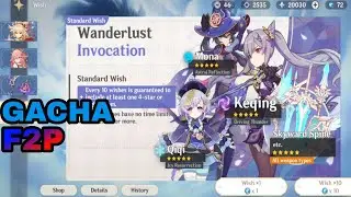 Alright Time To Pull My Blue Fates On Standard Banner! | Gacha | Mobile | Genshin Impact 3.7