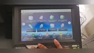 How to copy id card both side Kyocera TASKalfa Printer