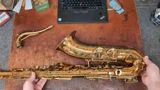 Vintage Saxophone Original Setups: SML Gold Medal/Rev. D Tenor