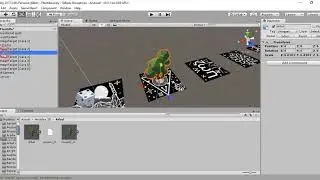 Enlazar modelos 3D a ImageTargets - Guardianes