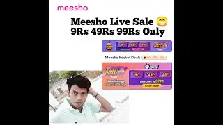 Meesho Loot Sale Live 😁| Meesho 9 Rs Order Loot | Biggest Shopping Meesho | #Meesholoot