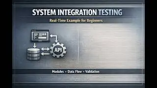 System integration testing with real time example