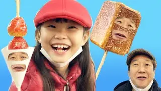 Would grilled ice cream taste good? | A 20,000 won date with dad at the market | Sokcho Tourist &...