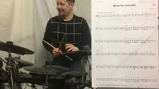 Blues for Inclusion - Trinity College London Initial Grade - Beginner Drums