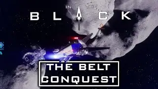 Conquering the Asteroid Belt | In the Black Gameplay | With Dev and Play Tester Commentary